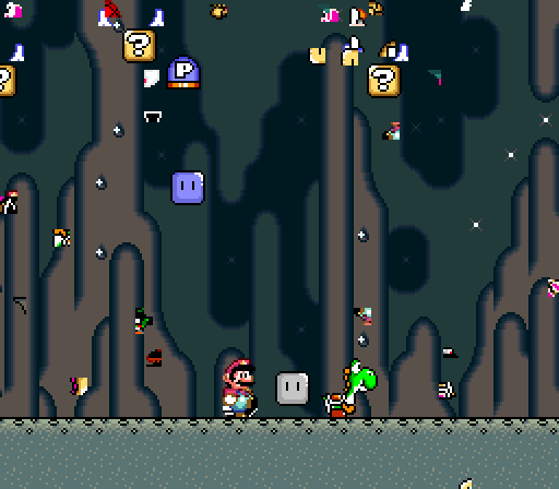 You can scroll the screen in Super Mario World : r/retrogaming