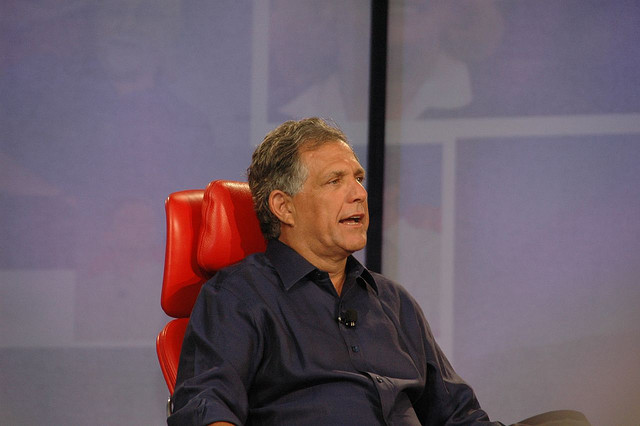 CBS CEO Les Moonves.