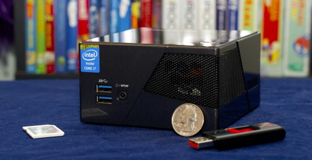 The Gigabyte Brix, a mini-PC that packs a quad-core punch.