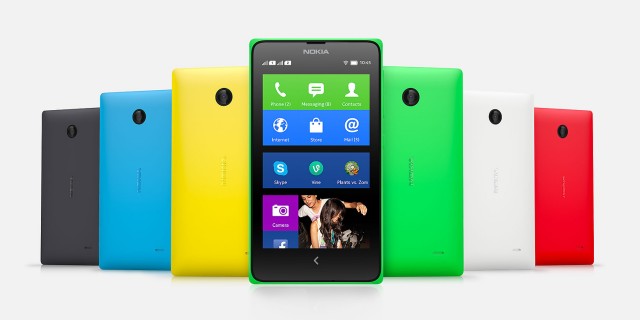 Nokia X+. Believe it or not, these are actually different from the Nokia X. They don't really look it.