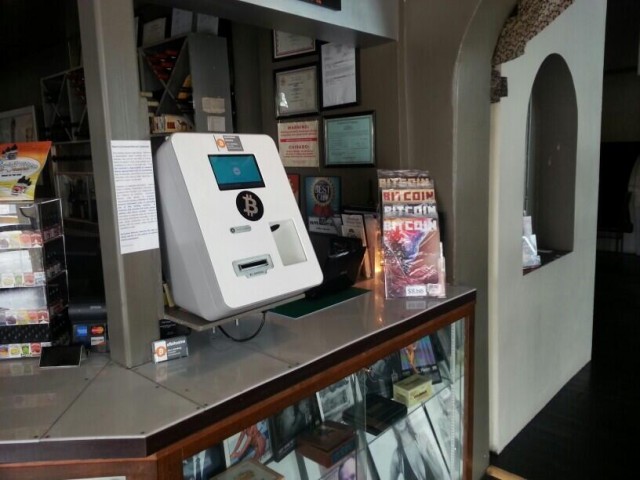 A Bitcoin ATM in Albuquerque, New Mexico.