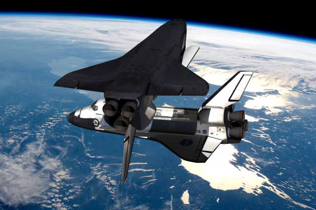 space shuttle mid deck diagram