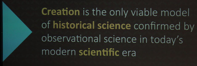 ken ham flat earth