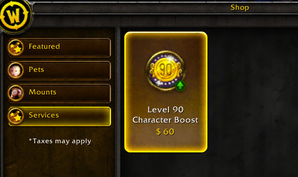 Level 60 Character Boost - World of Warcraft