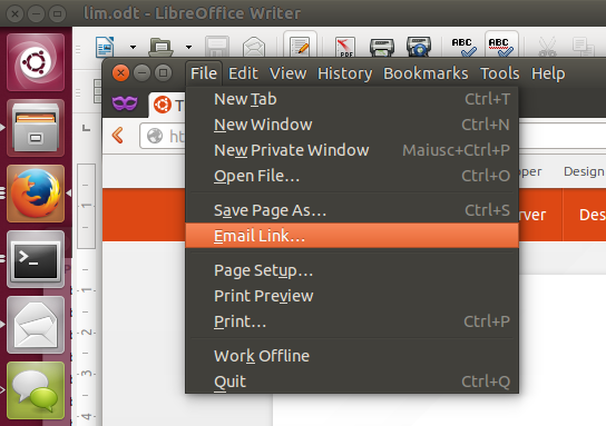 Menus integrated within applications are coming to Unity in Ubuntu 14.04.