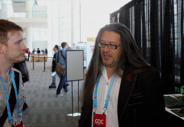 Romero chats with Ars' Sam Machkovech at this year's GDC.