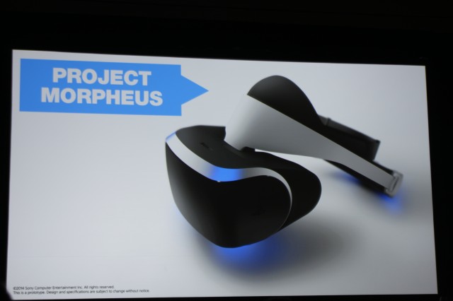 Sony reveals Project Morpheus its virtual reality headset for PS4