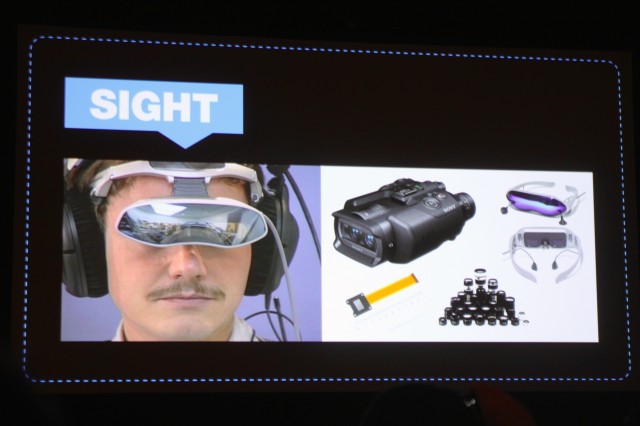 How Project Morpheus looks on a mustachioed head.
