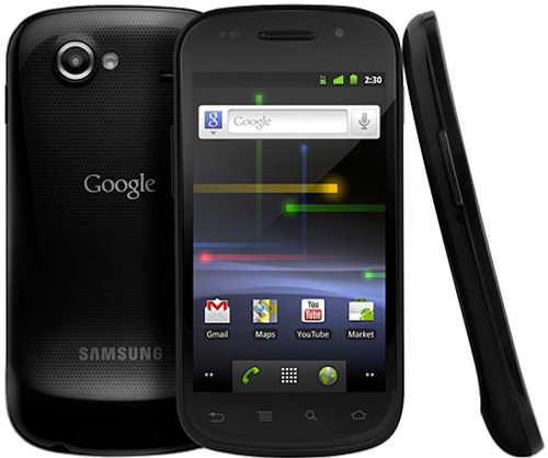 The Nexus S, the first Nexus phone made by Samsung.