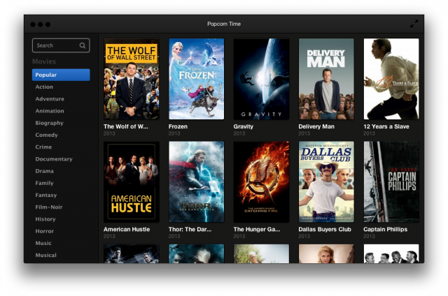 popcorn time webos