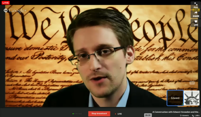 Ed Snowden at SXSW: They’re “setting fire to the future of the Internet”
