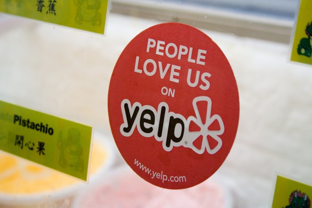 Yelp stock falls as FTC says it’s received more than 2,000 complaints about site