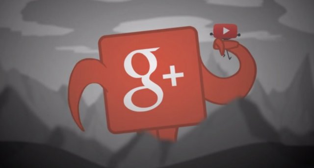 Screenshot from short animated video satirizing Google.