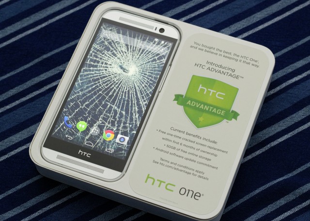 Busted screen? HTC will actually replace it for free if you do it in the first six months.