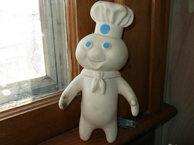 Who would want to criticize the Pillsbury doughboy? 