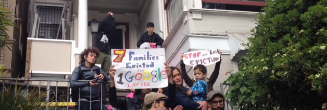 SF housing protests get personal as another Googler is confronted at home