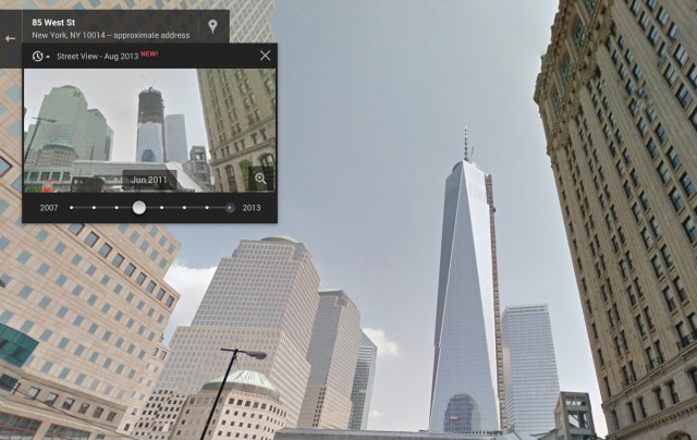 Time travel is just a click away: Google opens up Street View archives