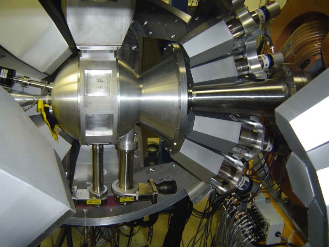 An array of neutron detectors.