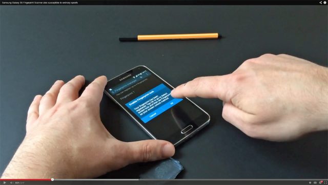 Fingerprint lock in Samsung Galaxy 5 easily defeated by whitehat hackers