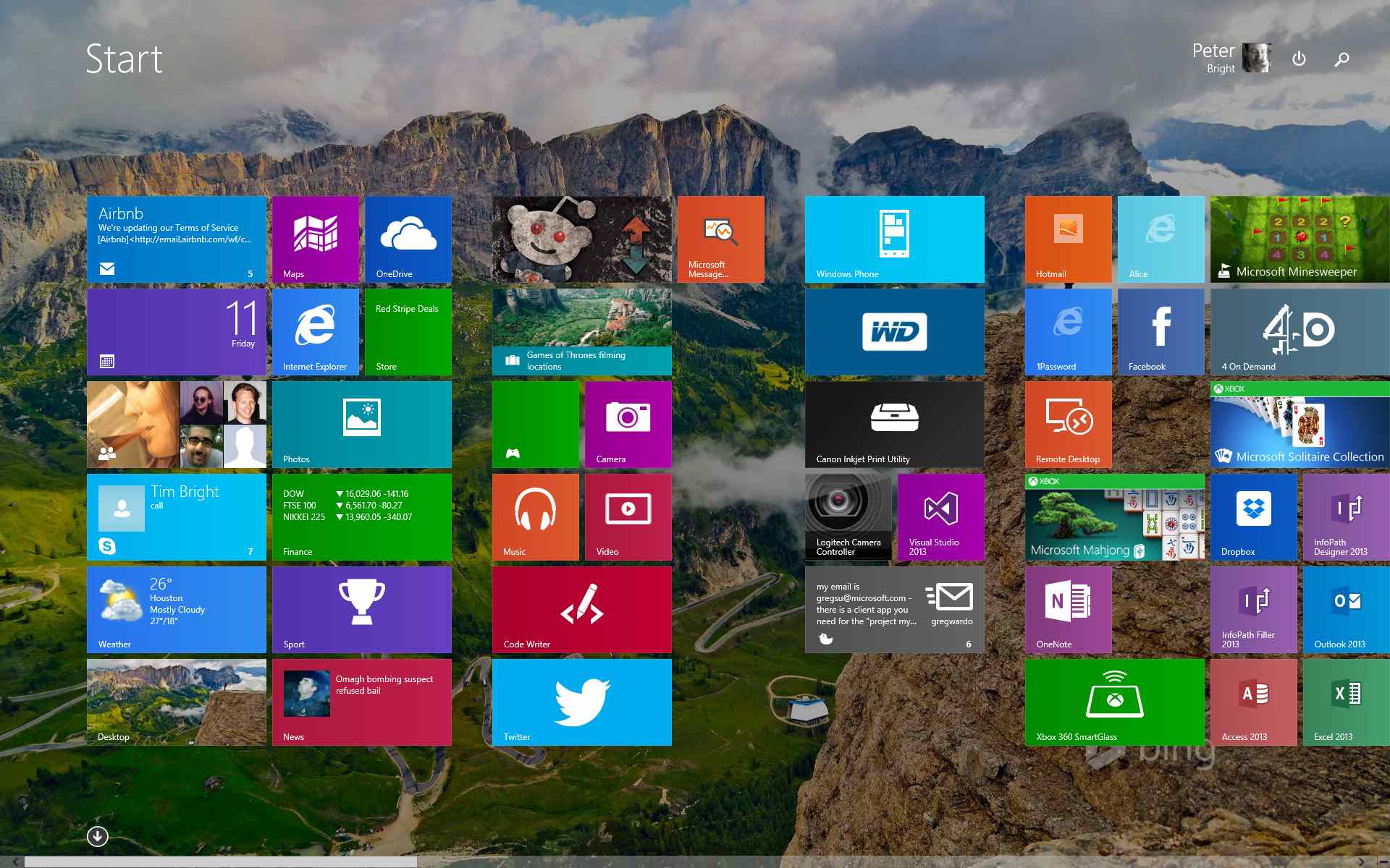 windows 8 screensaver start