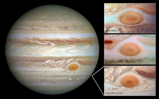 Great Red Spot not doing so great