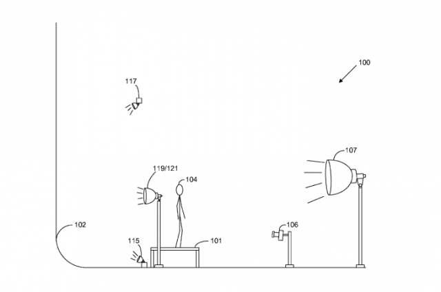 Patent #: US008676045 for "Studio Arrangement." 