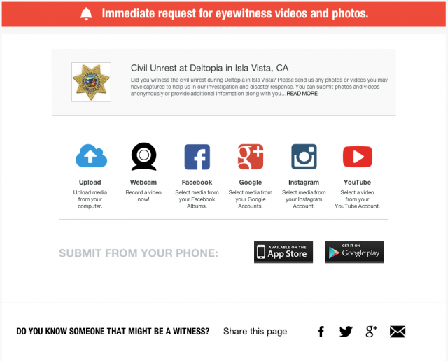 Cops embracing iOS, Android apps to crowdsource investigations