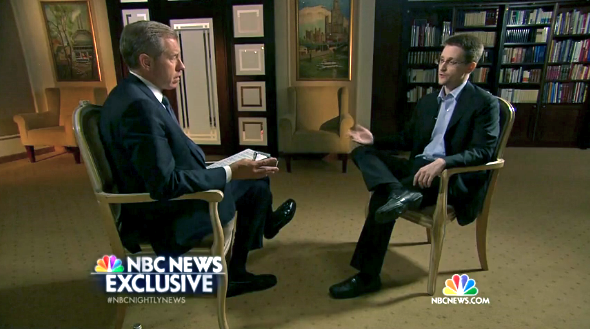 In NBC interview, Snowden says NSA watches our digital thoughts develop