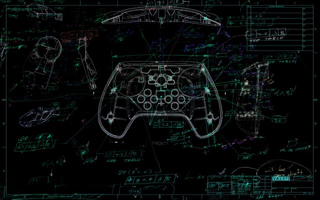 Valve attached this controller sketch image to its announcement. Go ahead, pick it apart for clues about new hats coming to <em>Team Fortress 2</em>!