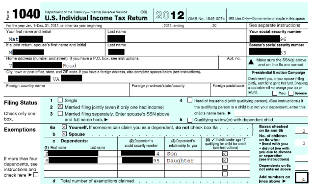 Tax return uncovered due to vulnerability affecting shared links to documents.