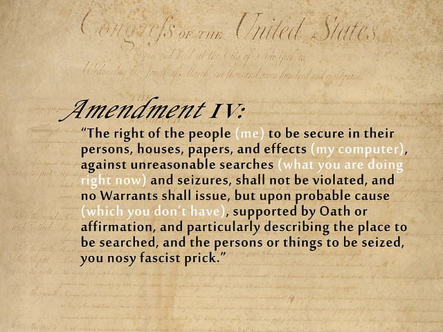 My Rights Protected By The Fourth Amendment