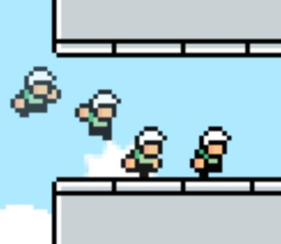 Dong Nguyen heeft zich grotendeels gedeisd sinds de <i>Flappy Bird</i>saga has settled down, but he’s bringing that game back together with a new title.”/><figcaption class=