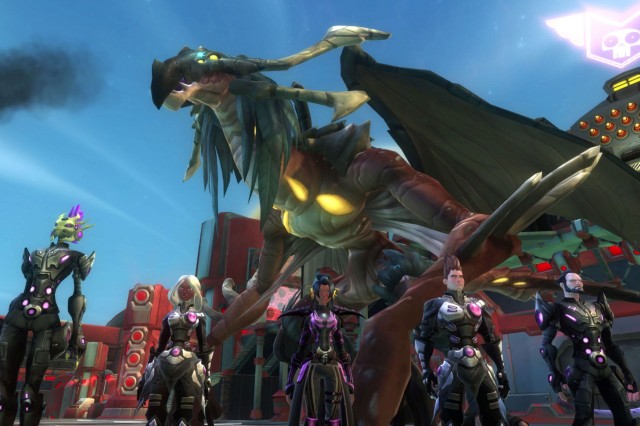 It wouldn't be an MMO without dragons—even if they're space dragons.