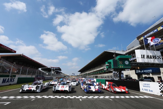 The front row, Le Mans Test May 31 to June 1, 2014. Circuit de la Sarthe, Le Mans, France.