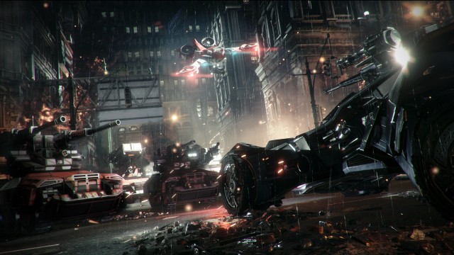 Batman Arkham Knight - Batmobile Wall Mural