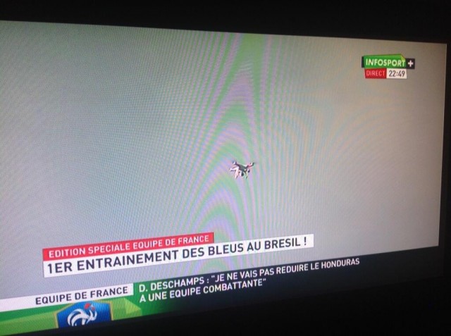 France cries foul at World Cup “spy drone”