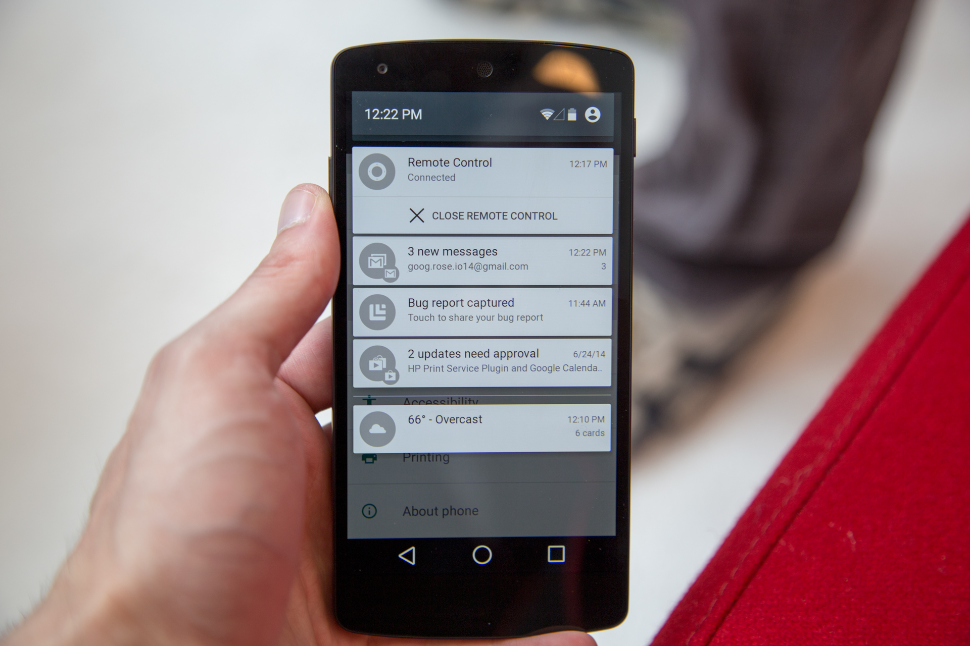 Android’s L release beta in pictures - Ars Technica
