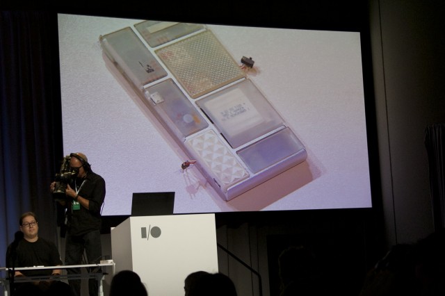 The Ara phone was emphatically a prototype—no shiny concept renders here.