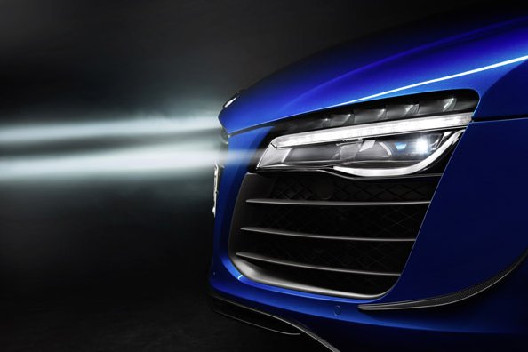 Audi laser headlights