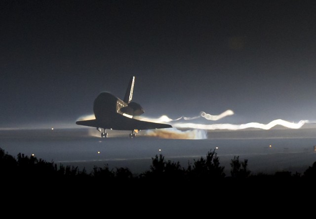 <em>Atlantis</em> and the final landing of the Space Shuttle program.