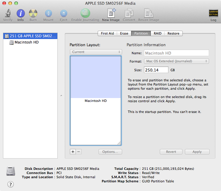 Mac os partition format