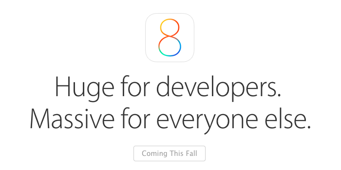 Ios 8 Visual Developers react to iOS 8 and its long-awaited opening of the platform ...