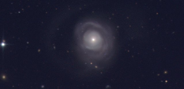 NGC 5548, which harbors an active supermassive black hole.