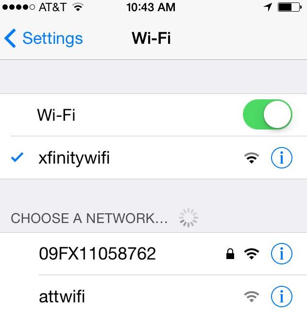 xfinity hotspot login