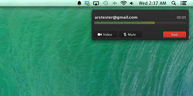 FaceTime Audio in Mavericks. That UI sure looks familiar.