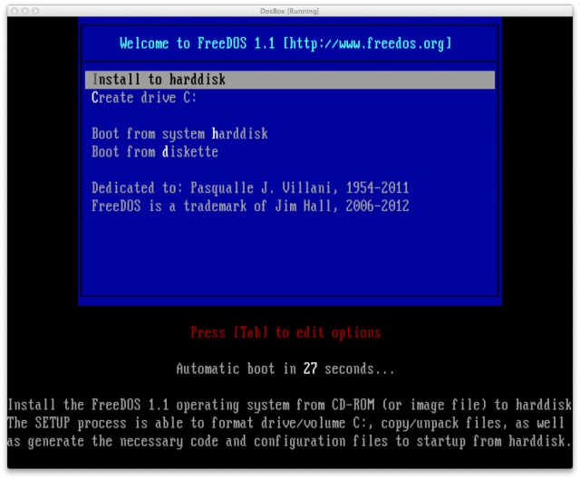 Old School: I Work In Dos For An Entire Day