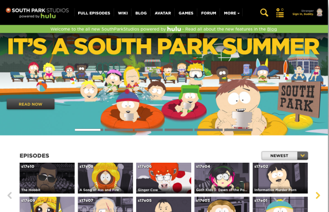 Websites to watch south park new arrivals