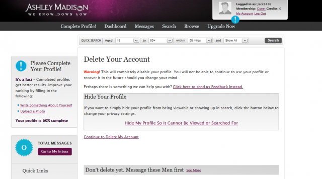 Best Ways To Cancel My Personal Ashley Madison Account?