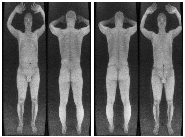 What Do Airport Body Scanners Really See? Can They See You Naked