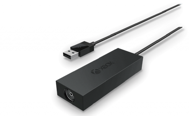 The Xbox One Digital TV Tuner.